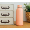 Quokka Solid - Stainless Steel Thermal Bottle 510 Ml (Pastel Peach) - (11999)