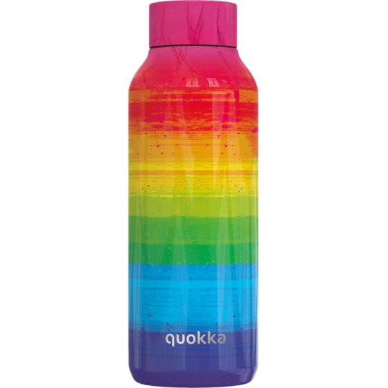 Quokka Solid - Stainless Steel Thermal Bottle 510 Ml (Rainbow) - (11991)