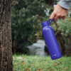 Quokka Solid With Strap - Stainless Steel Thermal Bottle 630 Ml With Strap (Dusk Blue) - (40176)