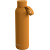 Quokka Solid With Strap - Stainless Steel Thermal Bottle 630 Ml With Strap (Mustard) - (40173)