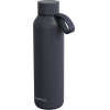 Quokka Solid With Strap - Stainless Steel Thermal Bottle 630 Ml With Strap (Slate) - (40174)