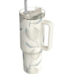 Quokka Stream - Stainless Steel Thermal Mug 1200 Ml With Straw (Cotton) - (40043)