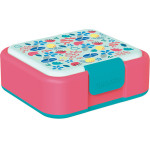Quokka Twist Kids - Double Wall Plastic Food Container / Lunchbox (Flowers) - (40258)