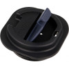 Quokka Vaso Cafe Doble Pared - Plastic Mug With Double Walls 450 Ml (Dark Stone) - (40226)