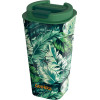 Quokka Vaso Cafe Doble Pared - Plastic Mug With Double Walls 450 Ml (Jungle) - (40225)