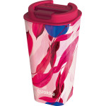 Quokka Vaso Cafe Doble Pared - Plastic Mug With Double Walls 450 Ml (Satsuma) - (40224)
