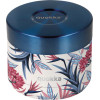 Quokka Whim - Stainless Steel Food Jar 360 Ml (Blue Garden) - (40102)