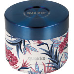 Quokka Whim - Stainless Steel Food Jar 360 Ml (Blue Garden) - (40102)