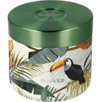 Quokka Whim - Stainless Steel Food Jar 600 Ml (Tropical) - (40113)