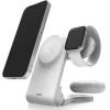 STM Chargetree Mag - 3-in-1 Mobile Wireless Charger With Magsafe (white) - (STM-931-398Z-01)