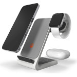 STM Chargetree Swing 3-in-1 Charging Station For Phone, AirPods, Apple Watch - White - (STM-931-323Z-01)