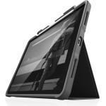 STM Dux Plus - Rugged Case For Ipad Air 11'' M3 (2025) / M2 (2024) / Ipad Air 10.9'' (5th-4th gen.) (2022-2020) MIL-STD-810G With Apple Pencil Holder (Black) - (STM-222-286JT-01)