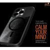 STM Relax Sand Magsafe - Case For Iphone 15 Pro Max (Black / Grey) - (STM-322-411FM-02)