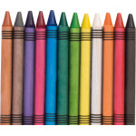 Topwrite - 12-Color Pastel Crayons - (8711252319773)