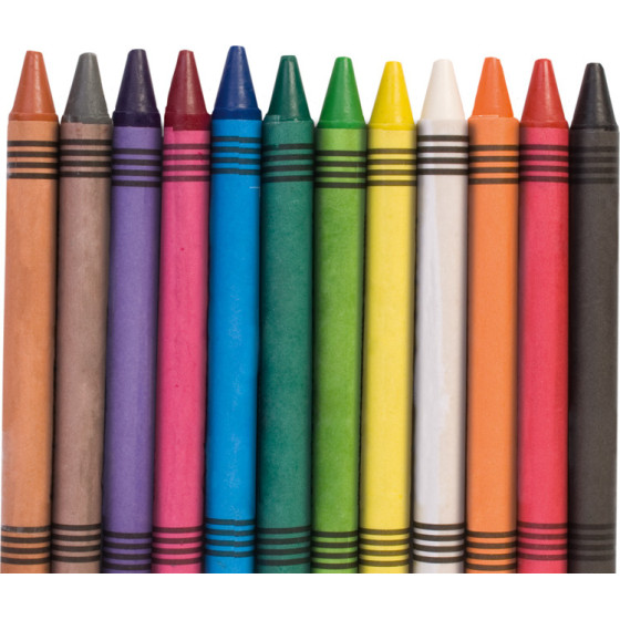 Topwrite - 12-Color Pastel Crayons - (8711252319773)