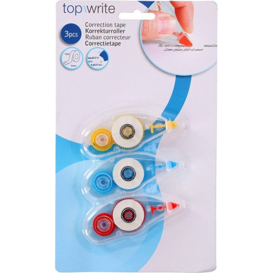 Topwrite - Corrector In Tape 3 pcs. - (8711252020846)