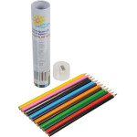 Topwrite - Pencil Crayon Set Of 12 With Sharpener - (E8711252319346)