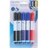 Topwrite - Set Of Permanent Markers 5 pcs. (Black/Blue/Red) - (E8711252985749)