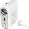 Wekome S28 Pop Digital Series - Bluetooth V5.3 Tws Wireless Headphones With Charging Case With Projector Function (White) - (WK-S28)