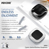 Wekome VB09 Cyerin Series - Bluetooth V5.3 Tws Wireless Headphones With Charging Case (Black) - (WK-VB09_BLACK)