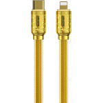 Wekome WDC-163 Sakin Series - USB-C To Lightning Pd 20W Connecting Cable 1 m (Gold) - (WK-WDC-163)