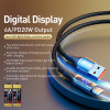 Wekome WDC-166 Sakin Series - USB-A To Lightning 6A Fast Charging 1m Connecting Cable (Tarnish) - (WK-WDC-166_01)