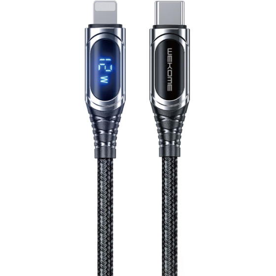 Wekome WDC-167 Sakin Series - USB-C To Lightning Fast Charging Pd 20W Connection Cable 1 m (Tarnish) - (WK-WDC-167)