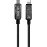 Wekome WDC-181 Vanguard Series - USB-C To Lightning Super Fast Charging Pd 20W Connection Cable 1 m (Black) - (WK-WDC-181_BLACK)