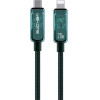 Wekome WDC-181 Vanguard Series - USB-C To Lightning Super Fast Charging Pd 20W Connection Cable 1m (Green) - (WK-WDC-181_GREEN)