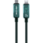 Wekome WDC-181 Vanguard Series - USB-C To Lightning Super Fast Charging Pd 20W Connection Cable 1m (Green) - (WK-WDC-181_GREEN)