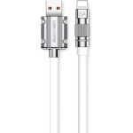 Wekome WDC-186 Wingle Series - USB-A To Lightning Fast Charging 1m Connection Cable (White) - (WK-WDC-186_01_WHITE)