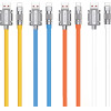 Wekome WDC-186 Wingle Series - USB-A To Lightning Fast Charging 1m Connection Cable (White) - (WK-WDC-186_01_WHITE)