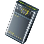Wekome WP-321 Vanguard Series - Power Bank 20000 Mah Super Charging Pd 20W + Qc 22.5W (Black / Transparent) - (WK-WP-321)