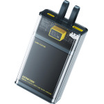 Wekome WP-325 Vanguard Series - Power Bank 20000 Mah Super Charging With built-In USB-C & Lightning Pd 20W Cable + Qc 22.5W (Black / Transparent) - (WK-WP-325)