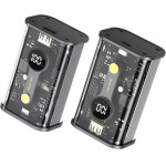 Wekome WP-333 Vanguard Series - Power Bank 10000 Mah Super Charging Pd 20W + Qc 22.5W (Black / Transparent) - (WK-WP-333)