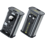 Wekome WP-345 Vanguard Series - Power Bank 10000 Mah Fast Charging With built-In USB-C & Lightning Pd 20W Cable + Qc 22.5W (Black) - (WK-WP-345_BLACK)