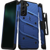Zizo Bolt Bundle Samsung Galaxy S22+ Case - Blue & Black - (BOLT-SAMGS22PL-BLBK)