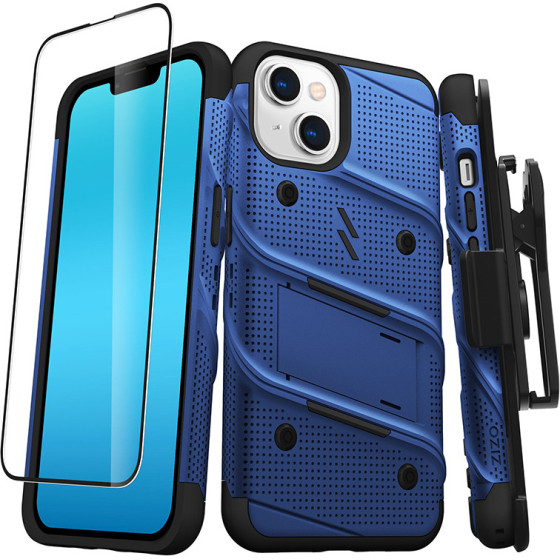 Zizo Bolt Series - Case For Iphone 14 (Blue) - (BOLT-IPH14-BLBK)