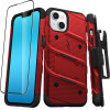 Zizo Bolt Series - Case For Iphone 14 (Red) - (BOLT-IPH14-RDBK)