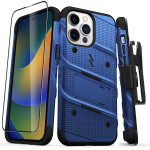 Zizo Bolt Series - Case For Iphone 14 Pro Max (Blue) - (BOLT-IPH14PROMAX-BLBK)