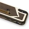 Zizo Nebula Wallet Case - Wallet Back And Zipper Pouch With Tempered Glass Screen Protector For Iphone X (Dark Brown/Brown) - (NEB-IPH8-DBBR)