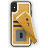 Zizo Nebula Wallet Case - Wallet Back And Zipper Pouch With Tempered Glass Screen Protector For Iphone X (Light Brown/Brown) - (NEB-IPH8-LBBR)