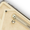Zizo Nebula Wallet Case - Wallet Back And Zipper Pouch With Tempered Glass Screen Protector For Iphone X (Tan/Brown) - (NEB-IPH8-TNBR)