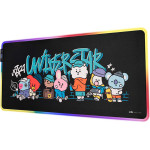 BT21 - Gaming/Desk Mat Xxl With Led Illumination (90 x 40 cm) - (MGGEL002)