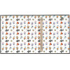 BT21 - Street Mood Collection A4 Binder With Sheets (4 rings, Rubber band) - (CBK0104)