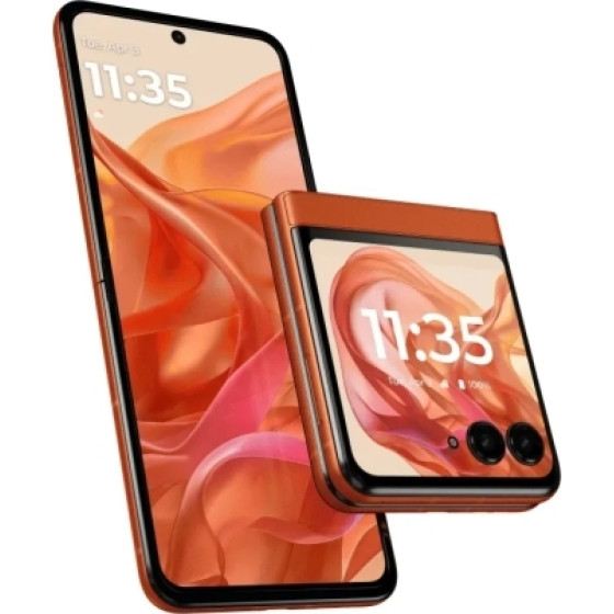 Motorola Razr 50 (XT2453-1 2024) 5G 256GB (8GB Ram) Single-Sim +Esim Spritz Orange Eu - (PB200011SE)