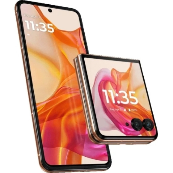Motorola Razr 50 Ultra (XT2451-3 2024) 5G 512GB (12GB Ram) Dual-Sim Peach Fuzz Eu - (PB1T0055SE)