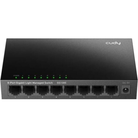 Cudy Gigabit 8 Port Managed Switch - (GS108E)