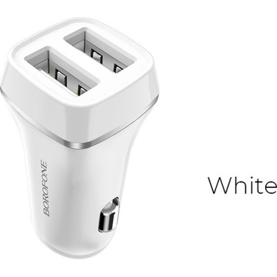 Borofone - Car Charger - (BFO-BZ2-W)