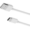 Borofone - USB-A - USB-C Cable For Data Transmition And charging, 1 m (White) - (BFO-BX3-C-W)